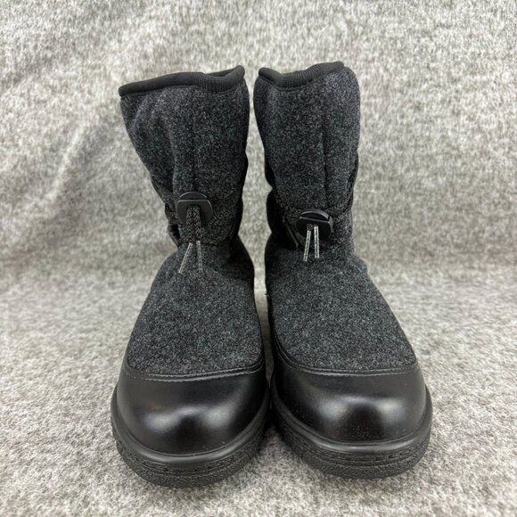 ✅Womens 7M Wanderlust Canada Alpine Grey Pull On Waterproof Winter Snow Boots - Picture 5 of 14